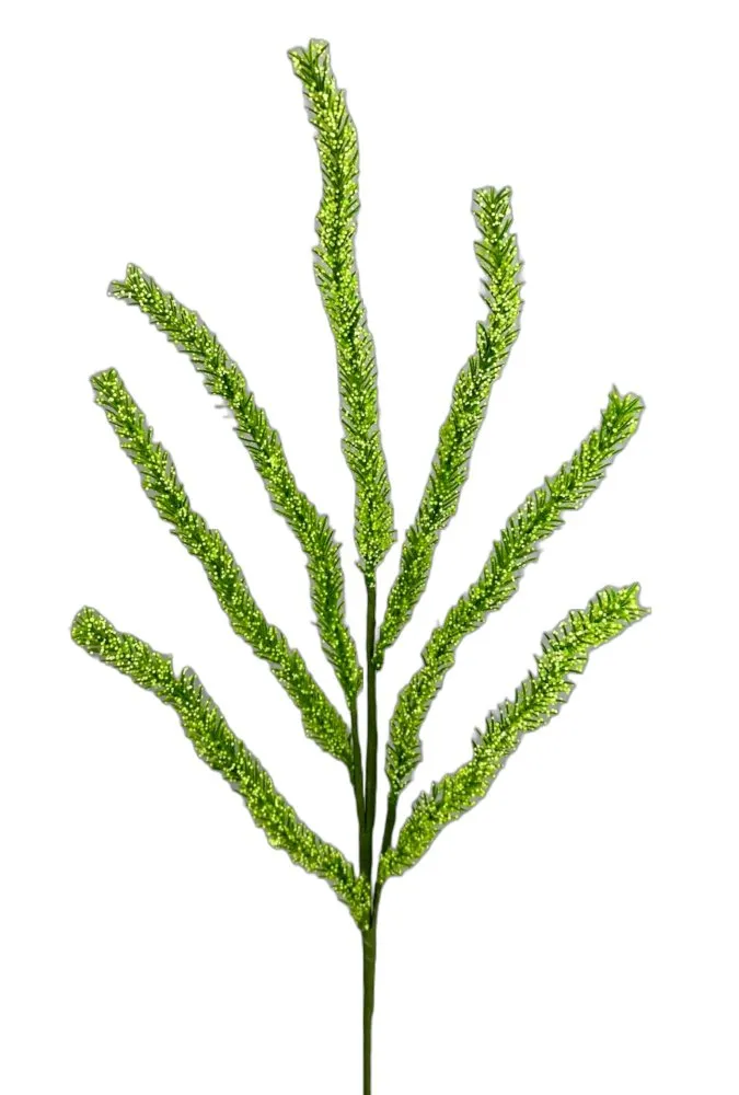 32" Green Foxtail Spray