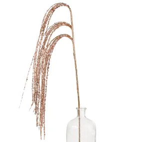 43" Hanging Sequin Spray: Rose Gold