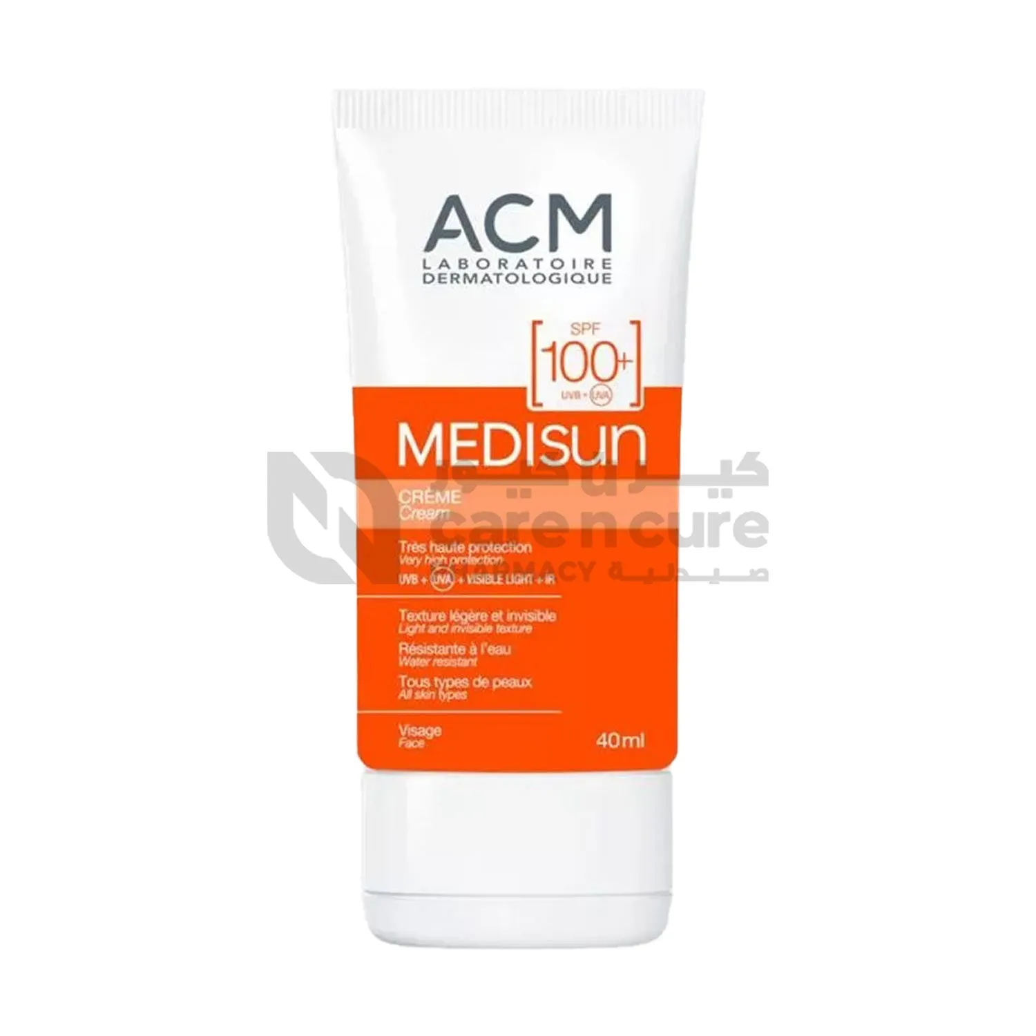 Acm Medisun Sunscreen Cream Spf 100  40 ml