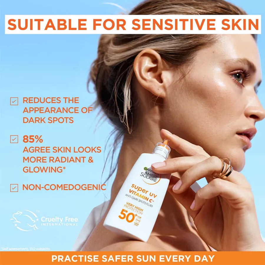 Ambre Solaire Super UV Vitamin C Facial Fluid SPF 50  40ml