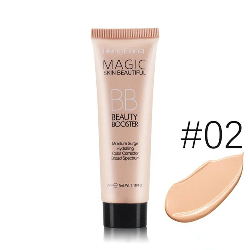 Bb Cream Full Cover Face Base Liquid Foundation Makeup Waterproof Long