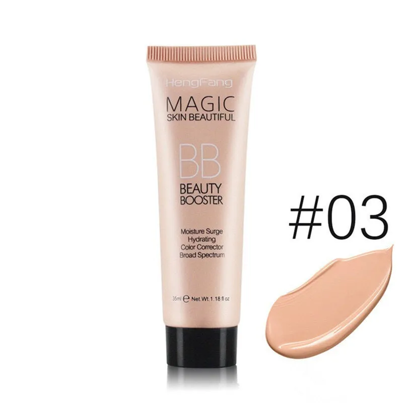 Bb Cream Full Cover Face Base Liquid Foundation Makeup Waterproof Long