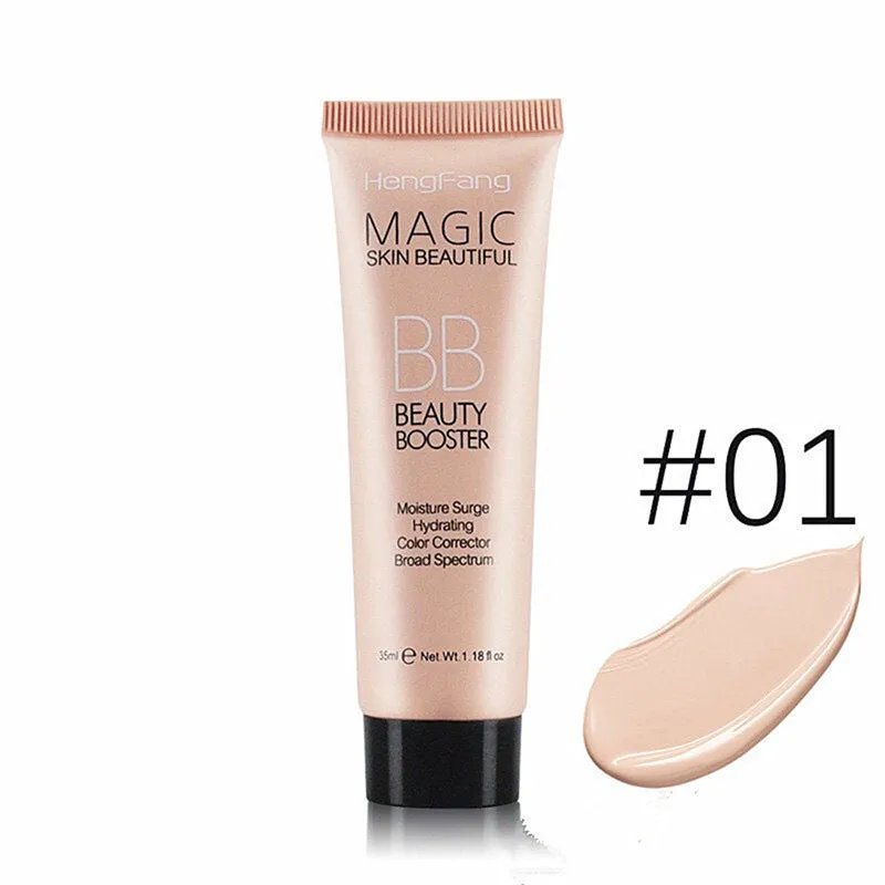 Bb Cream Full Cover Face Base Liquid Foundation Makeup Waterproof Long