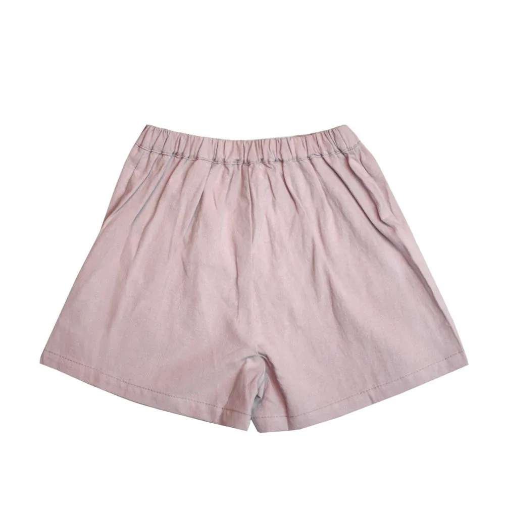 Cotton Shorts, Blush
