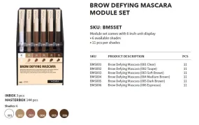 Eyebrows- Moira Brow Defying Mascara Display (66pcs   Samples)