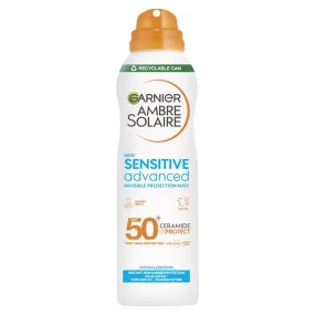 Garnier Ambre Solaire SPF 50  Sensitive Advanced Protection Mist Spray 150ml