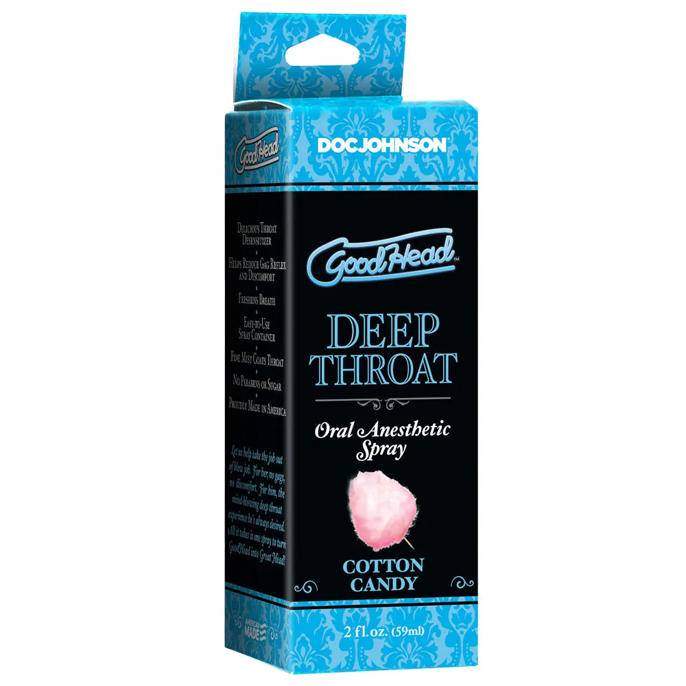 GoodHead Deep Throat Flavoured Oral Anaesthetic Spray