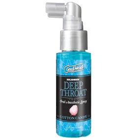 GoodHead Deep Throat Flavoured Oral Anaesthetic Spray