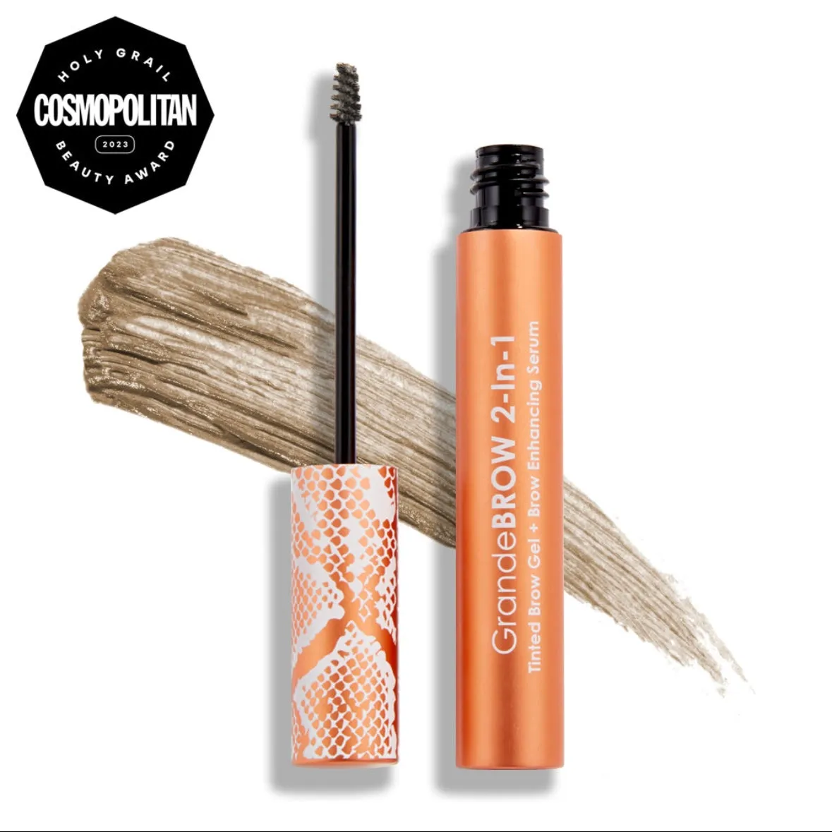 GrandeBROW 2-in1 Tinted Brow Gel   Brow Enhancing Serum