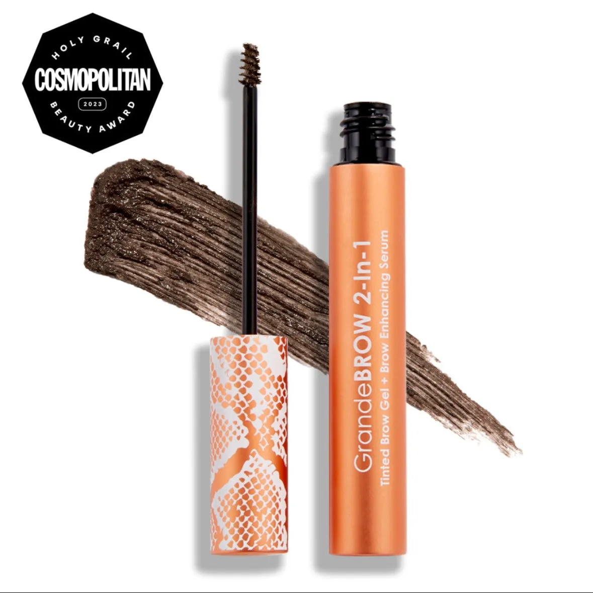 GrandeBROW 2-in1 Tinted Brow Gel   Brow Enhancing Serum