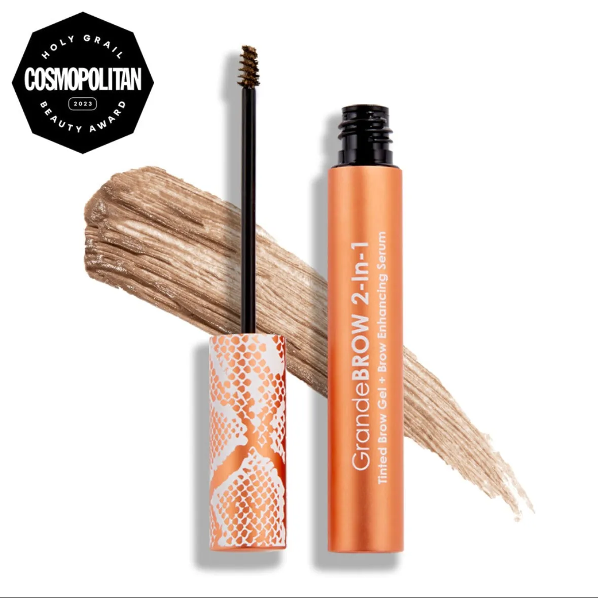 GrandeBROW 2-in1 Tinted Brow Gel   Brow Enhancing Serum