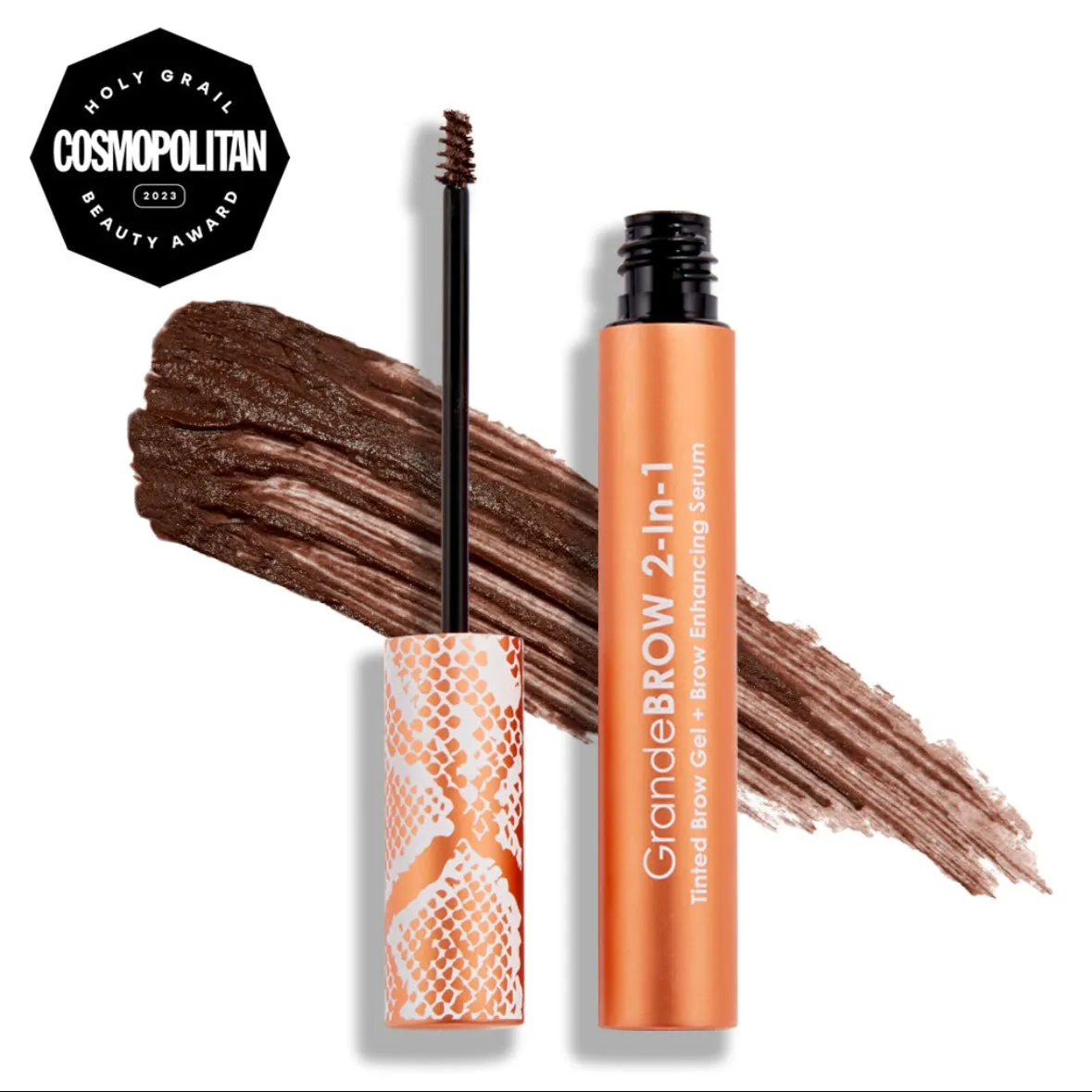 GrandeBROW 2-in1 Tinted Brow Gel   Brow Enhancing Serum