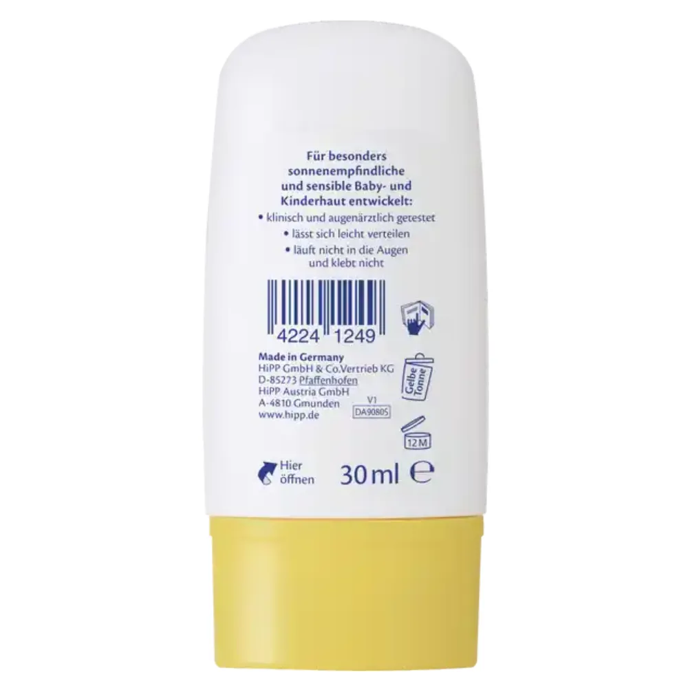 HiPP Face Sunmilk - Sunscreen SPF 50 