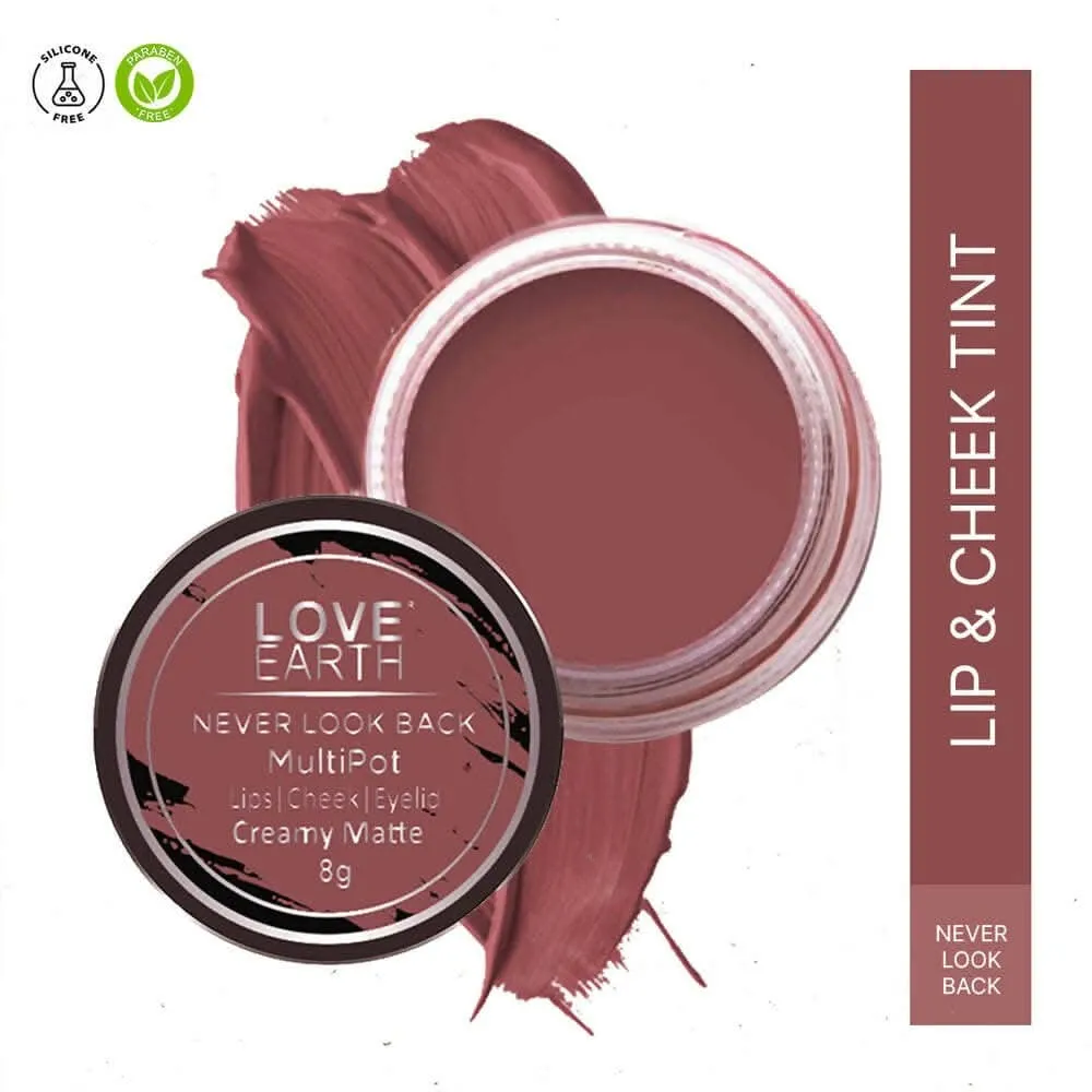 Love Earth Lip Tint & Cheek Tint Multipot (Ruby Pink)