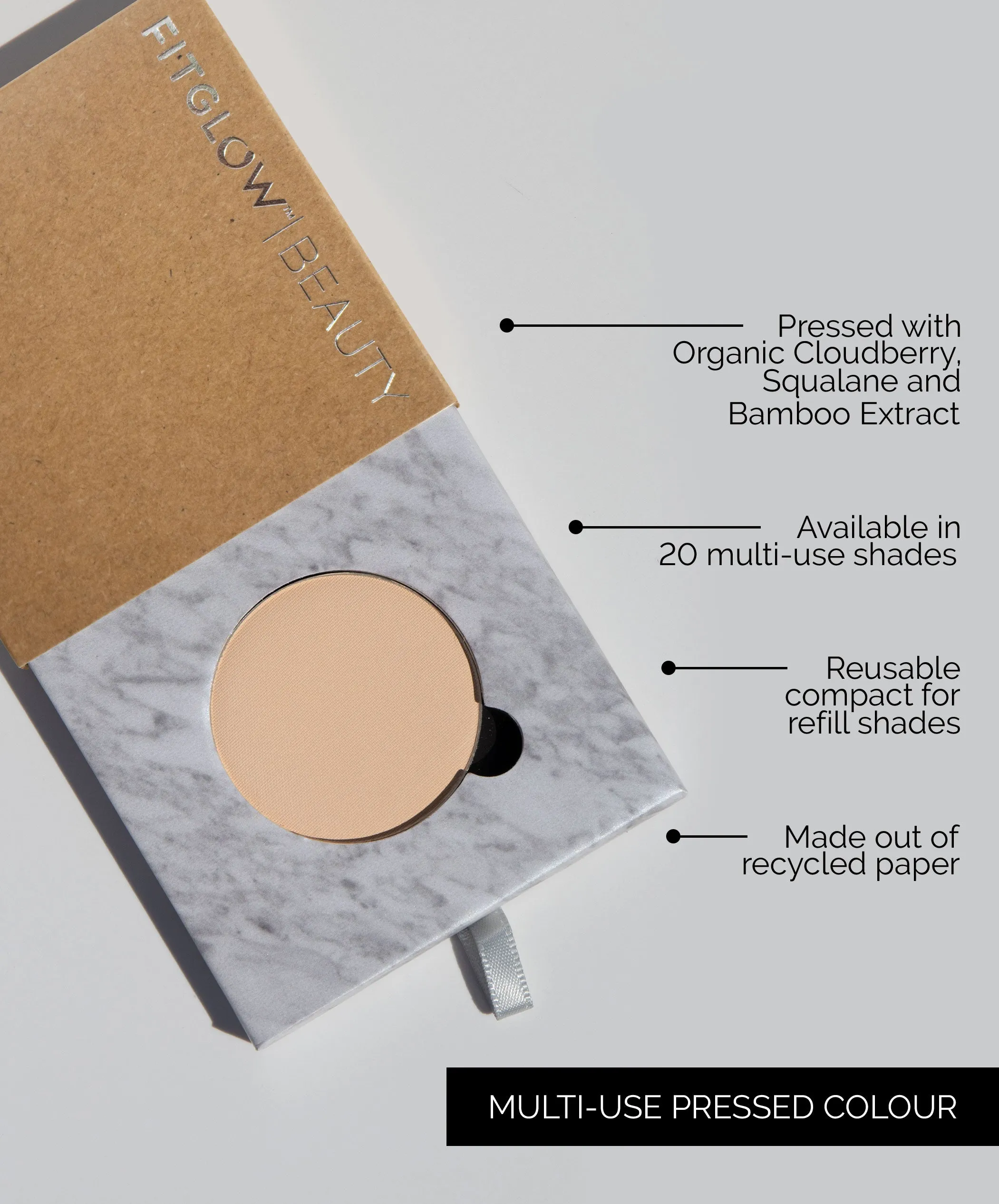 Multi-Use Pressed Shadow   Blush Colour