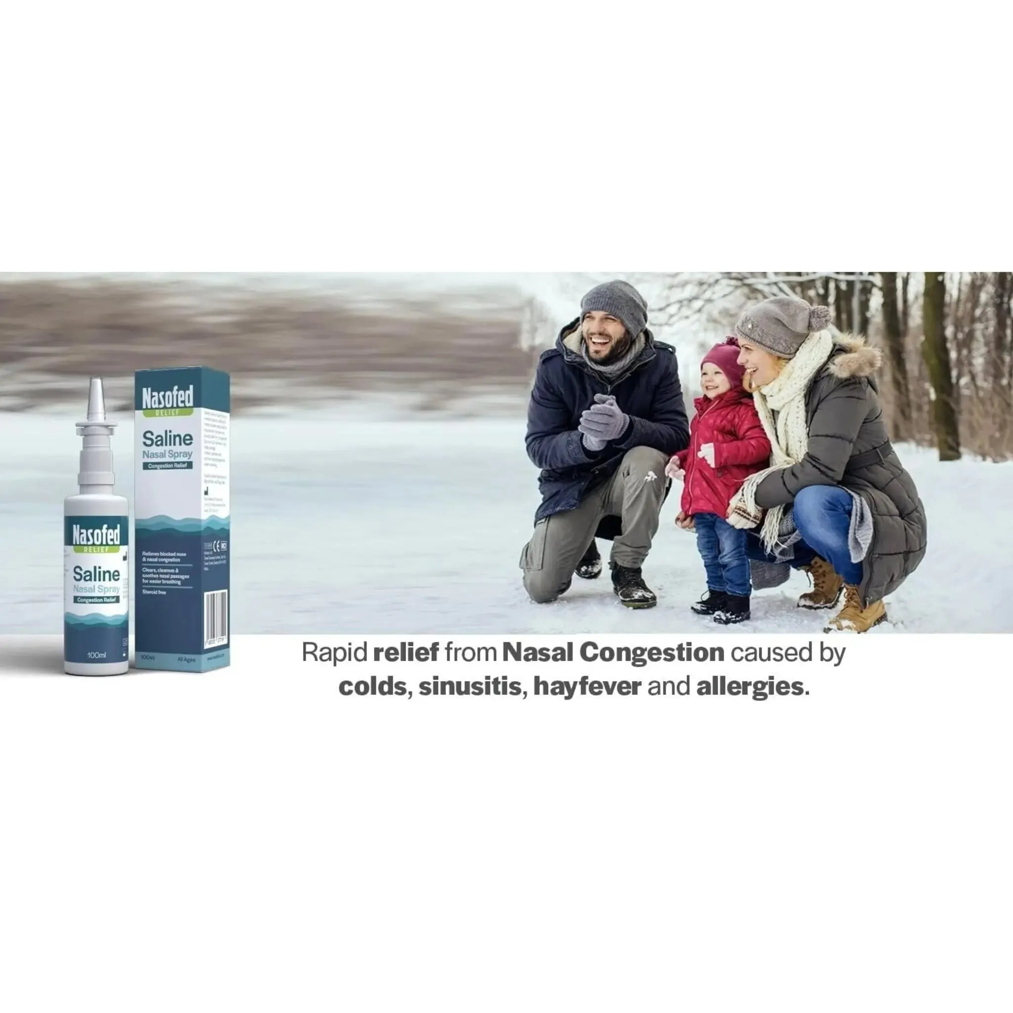 Nasofed Saline Nasal Spray 100ml