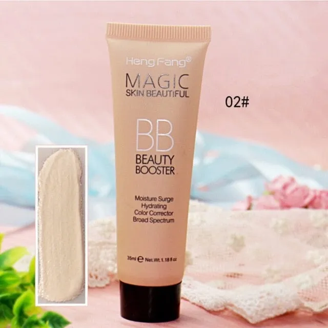 Natural Brightening BB Cream Foundation Base Makeup Concealer Cream Whitening Moisturizing Primer Face Beauty Cosmetics TSLM1