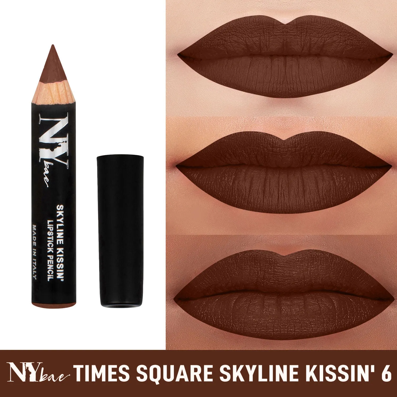 NY Bae Skyline Kissin' - Mini Lip Crayon Times Square Skyline Kissin' 6 (1.5g)