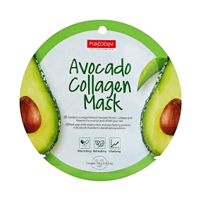 Purederm Avocado Collagen Mask-  ADS802