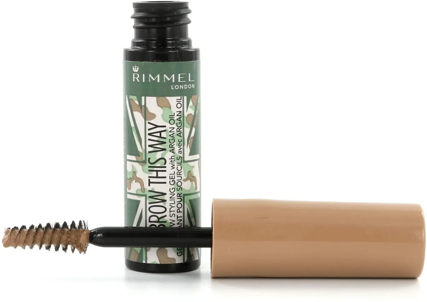 Rimmel Brow This Way Styling Gel With Argan Oil Camo Collection - Blonde